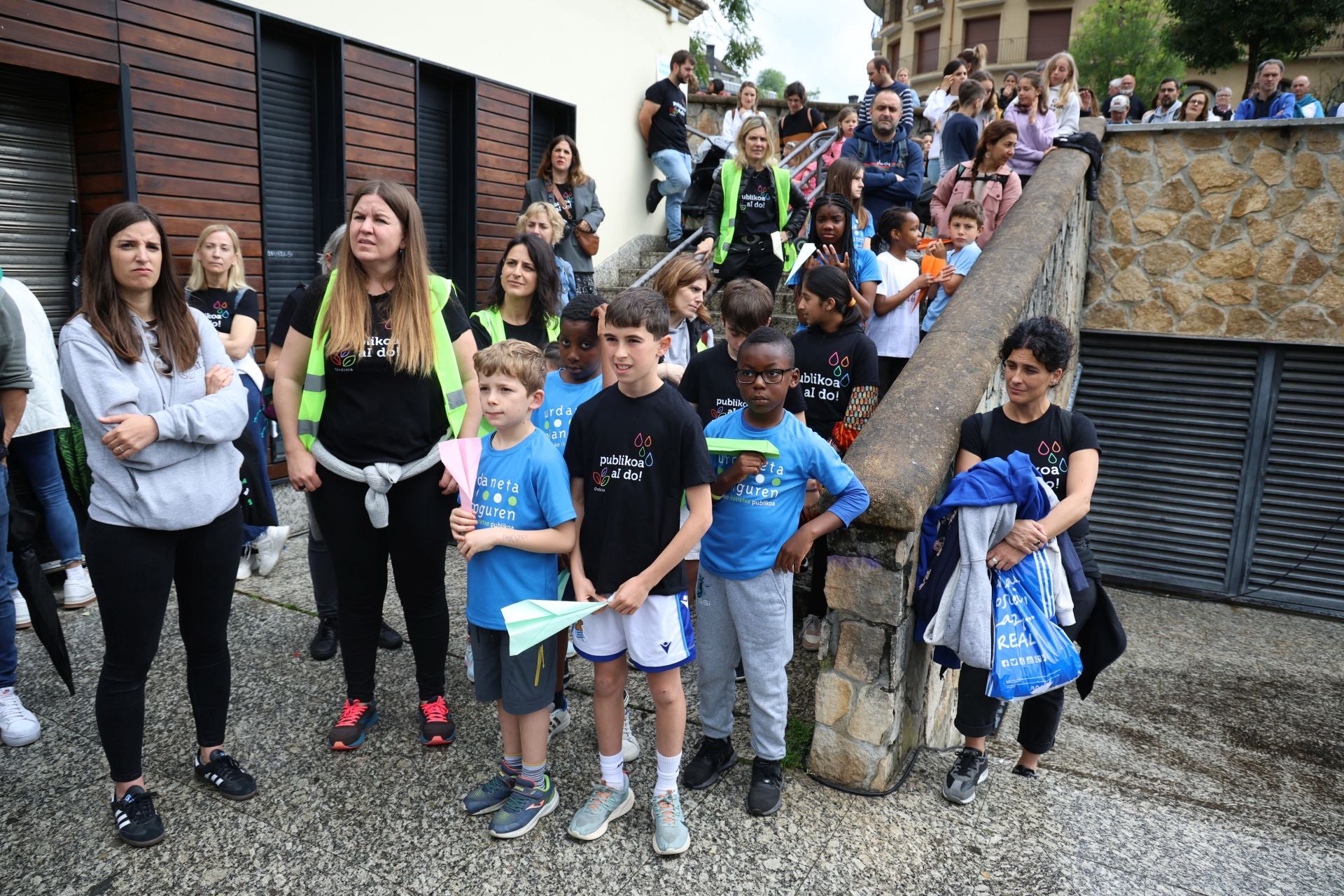 Fiesta de la escuela pública en Ordizia