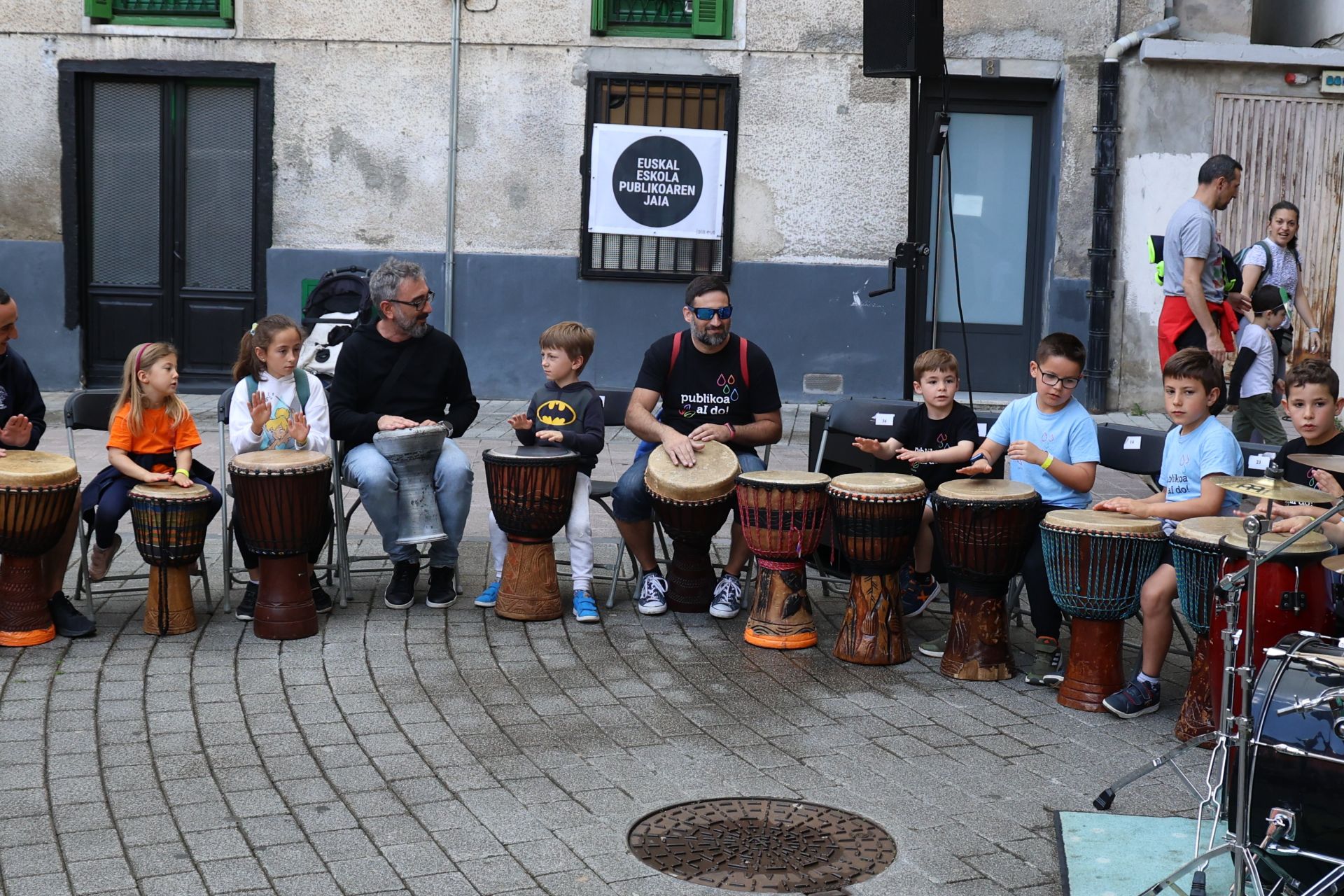 Fiesta de la escuela pública en Ordizia