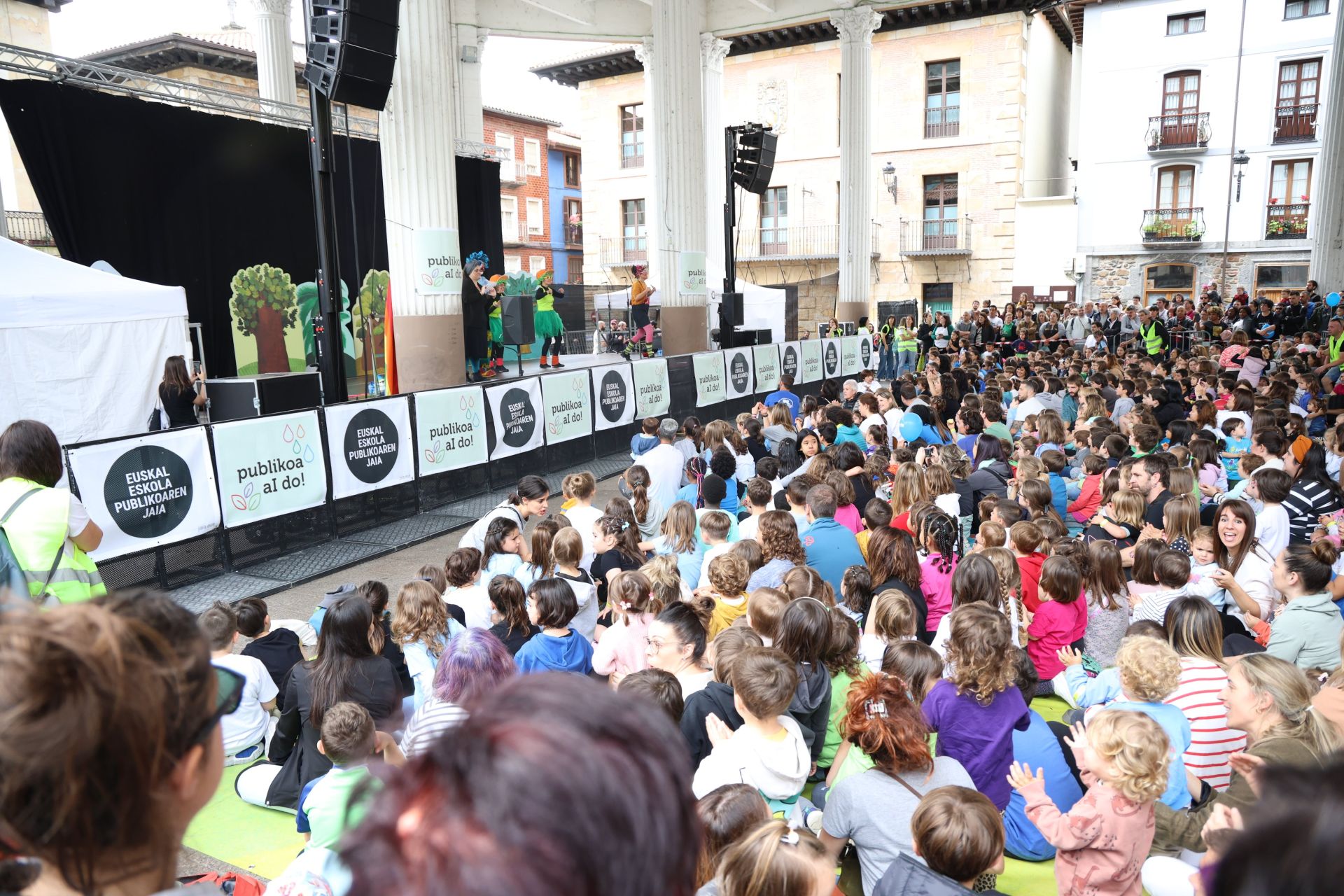 Fiesta de la escuela pública en Ordizia