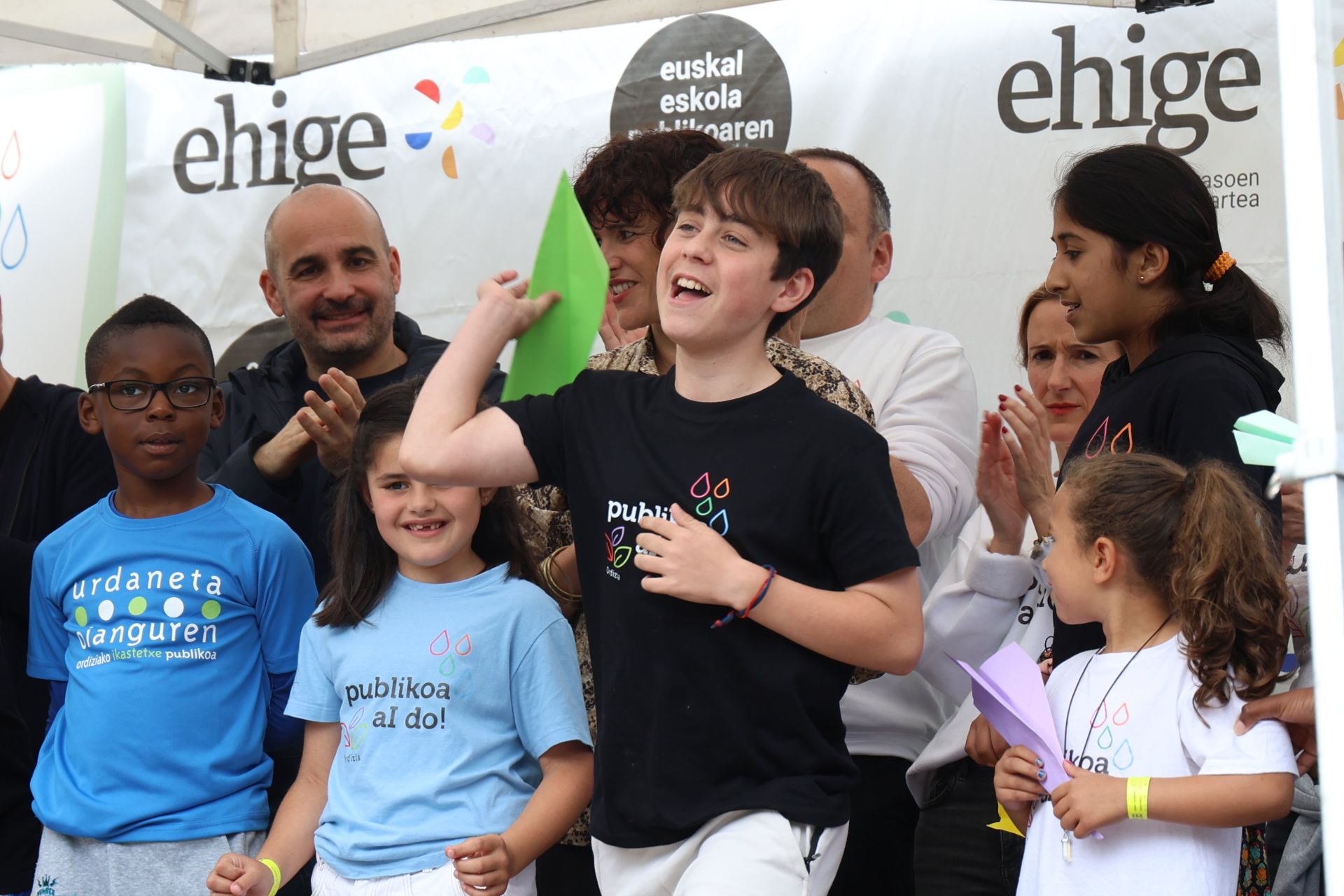 Fiesta de la escuela pública en Ordizia