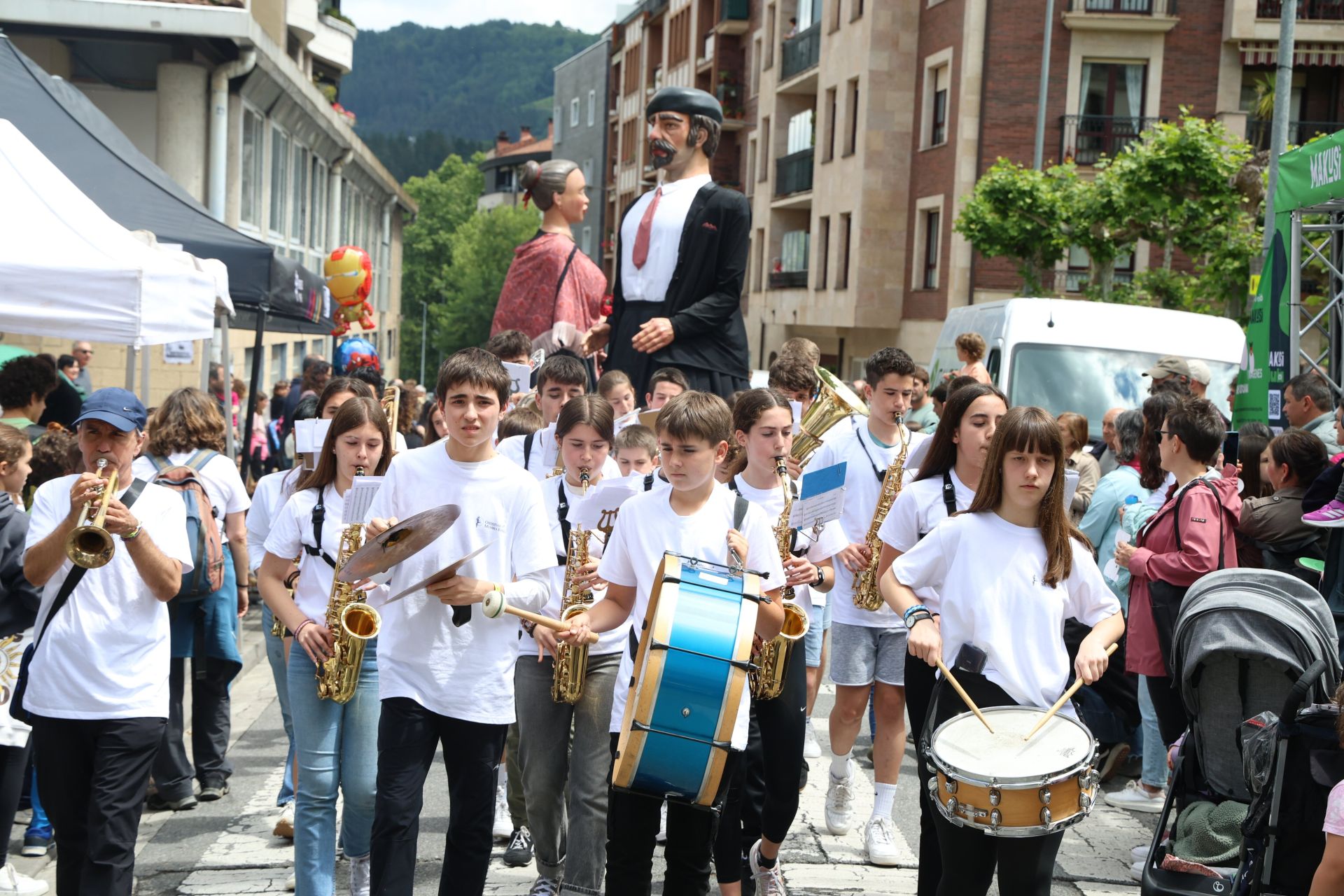 Fiesta de la escuela pública en Ordizia