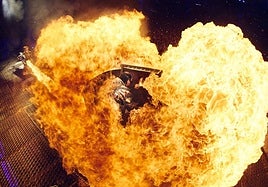 Pólvora, vatios y 1.350 toneladas de montaje: así será el 'infierno' de Rammstein en Donostia