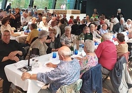 Balenciaga Museoan egin zuten aurten bazkaria.