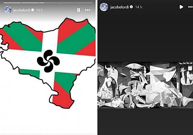 Las imágenes que Jacob Elordi compartió a sus seguidores.