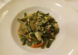 Menestra del restaurante El Lechuguero.