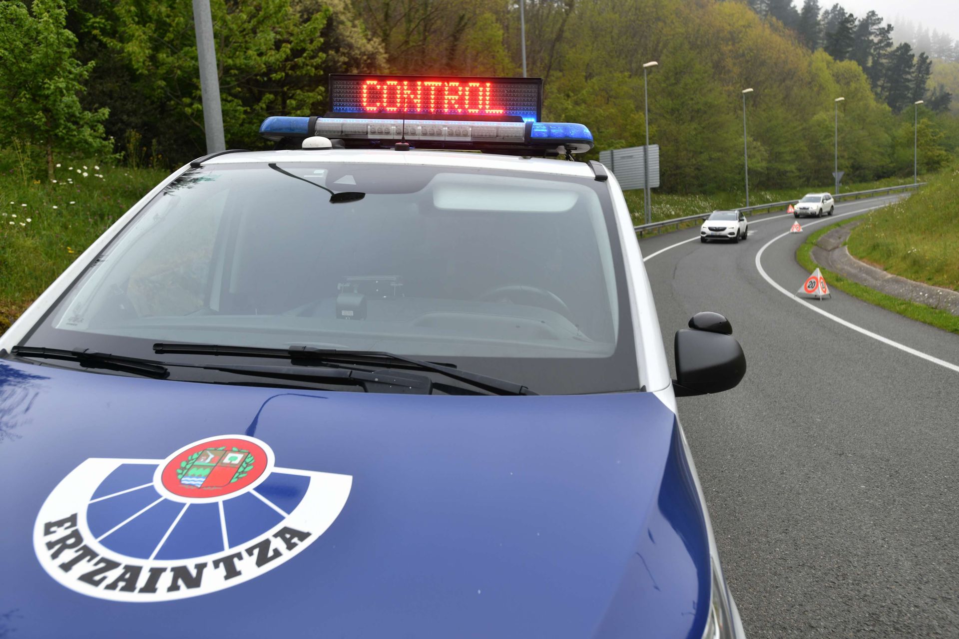 Solicitan testigos de un accidente en Bergara que ha dejado dos heridos
