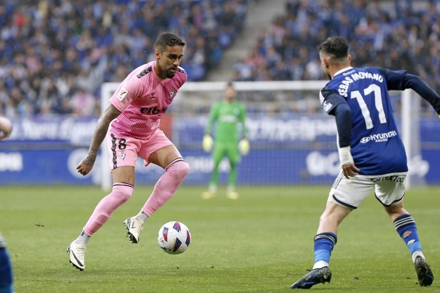 El Oviedo - Eibar, en imágenes