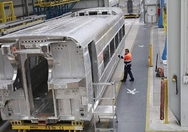 Instalaciones de Talgo en Rivabellosa (Álava).