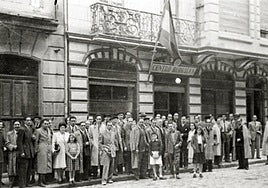 En la sede del Centro Burgalés de la calle Miramar.
