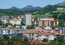 Vista de Andoain.