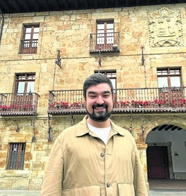 Eric Gálvez, al frente del Ayuntamiento de Legazpi desde el 16 de junio de 2023.