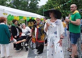 Gran ambiente este jueves en las fiestas de Herrera.