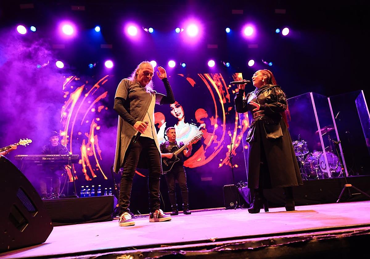 Las mejores imágenes del concierto de Camela en Irun