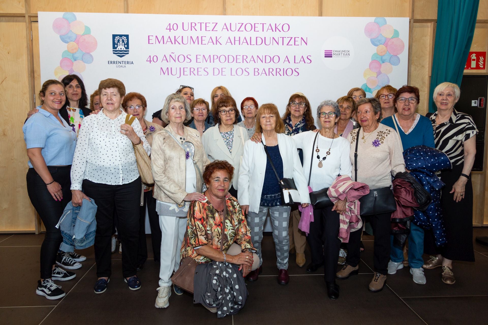 Gran fiesta de las socias de las asociaciones de mujeres