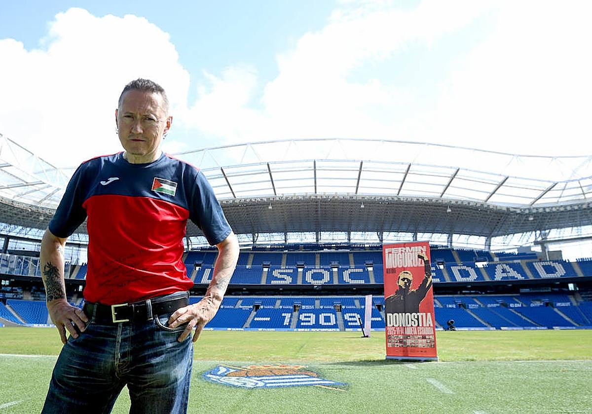 El músico Fermin Muguruza actuará en Anoeta en 2025.