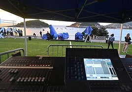 Primera jornada de Miramar Gauak pasada por agua