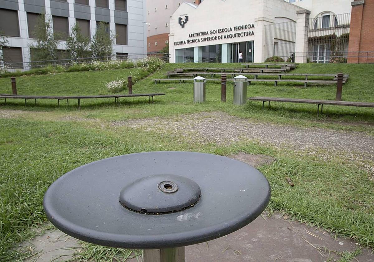 Imagen de archivo de la Facultad de Arquitectura de Gipuzkoa de la UPV.