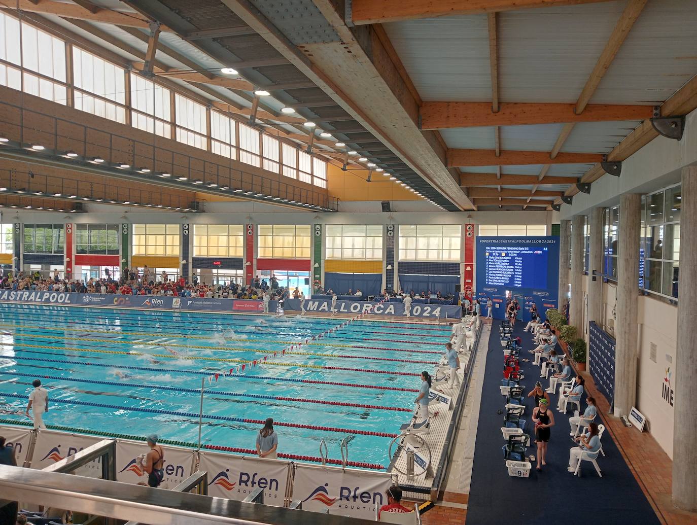 Piscinas de Son Hugo en Mallorca donde se celebra el Open.