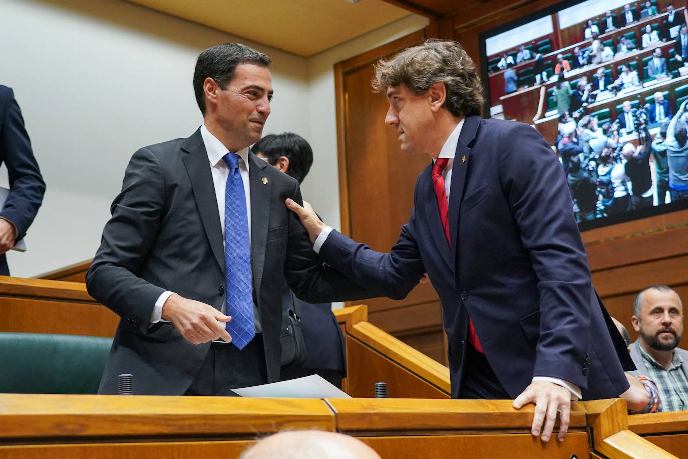 Las imágenes de la sesión de investidura