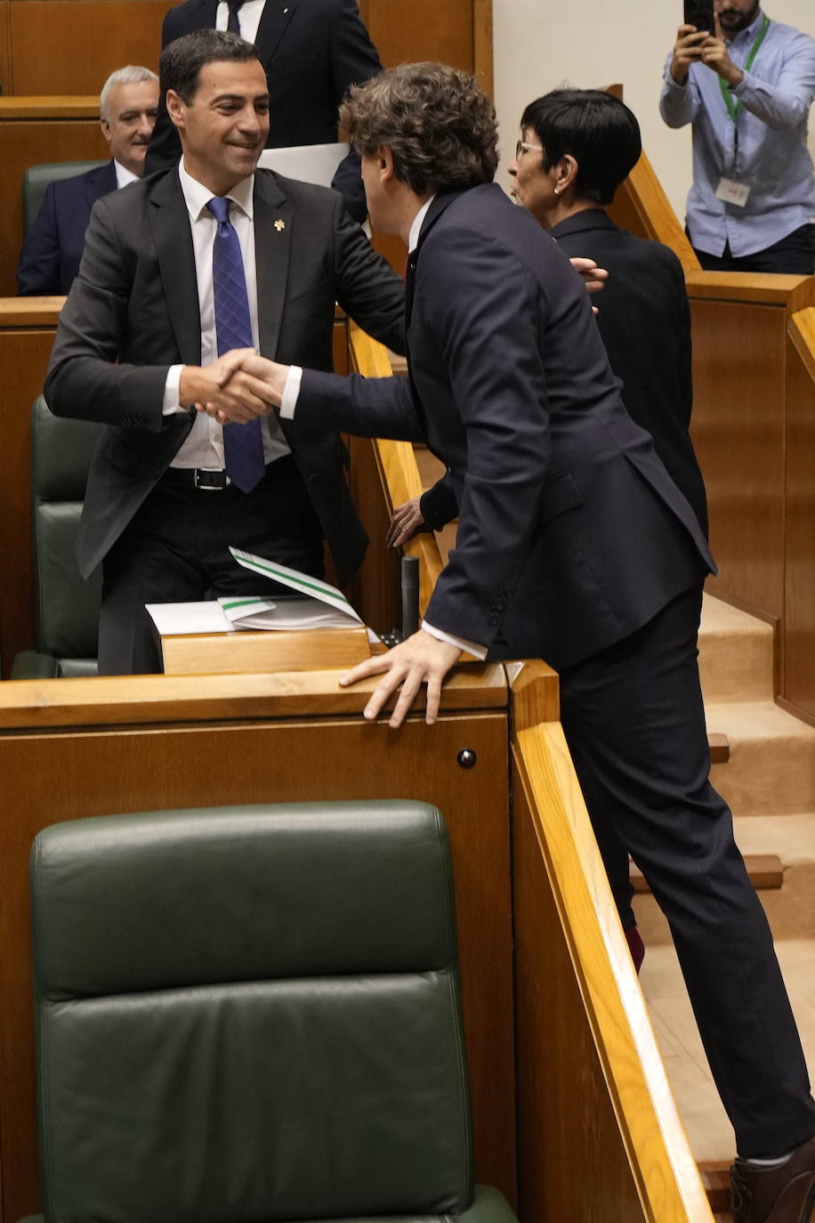 Las imágenes de la sesión de investidura