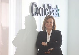 La presidenta de Confebask, Tamara Yagüe.