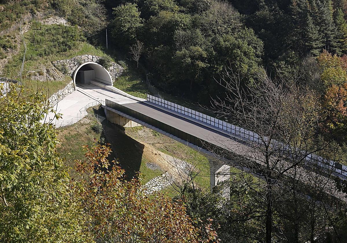 Estructura del TAV en Ezkio-Itsaso.