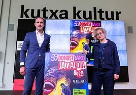 Ander Aizpurua y Esther Fernandino presentan la duodécima edición del Txikijazz.