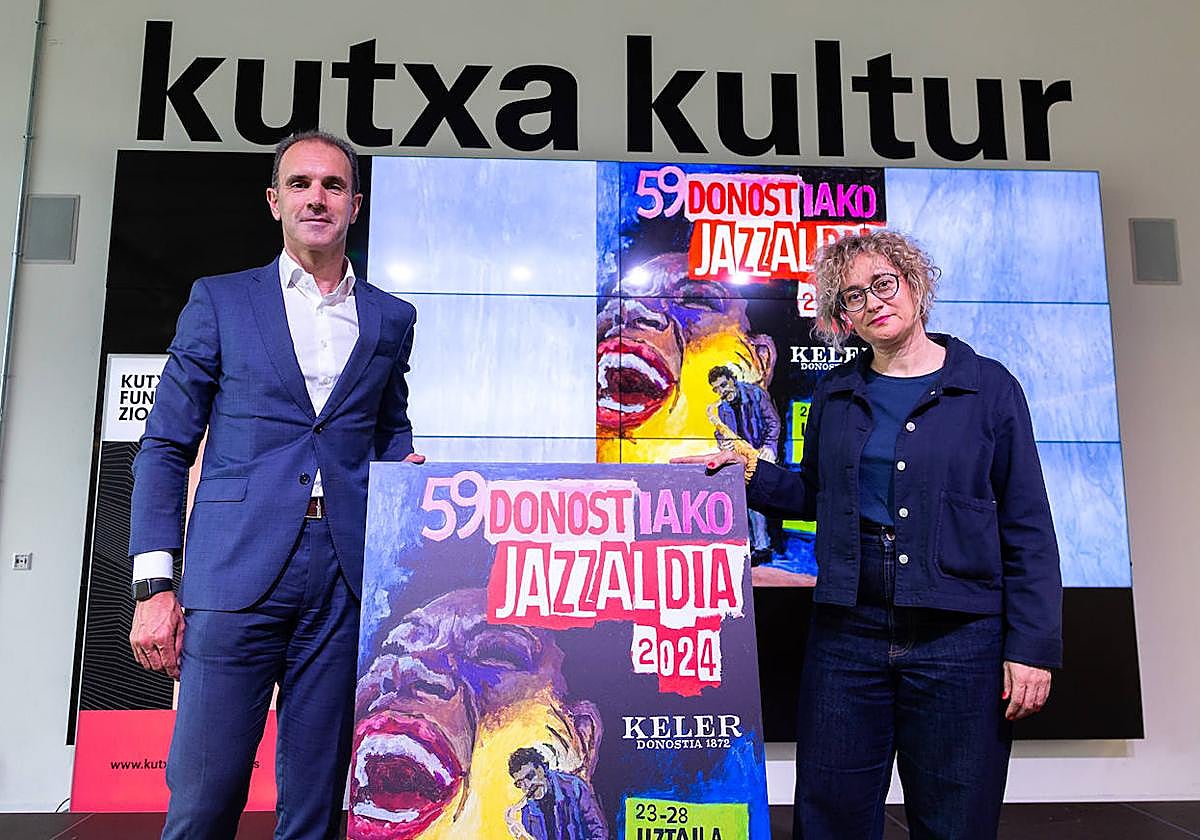 Ander Aizpurua y Esther Fernandino presentan la duodécima edición del Txikijazz.