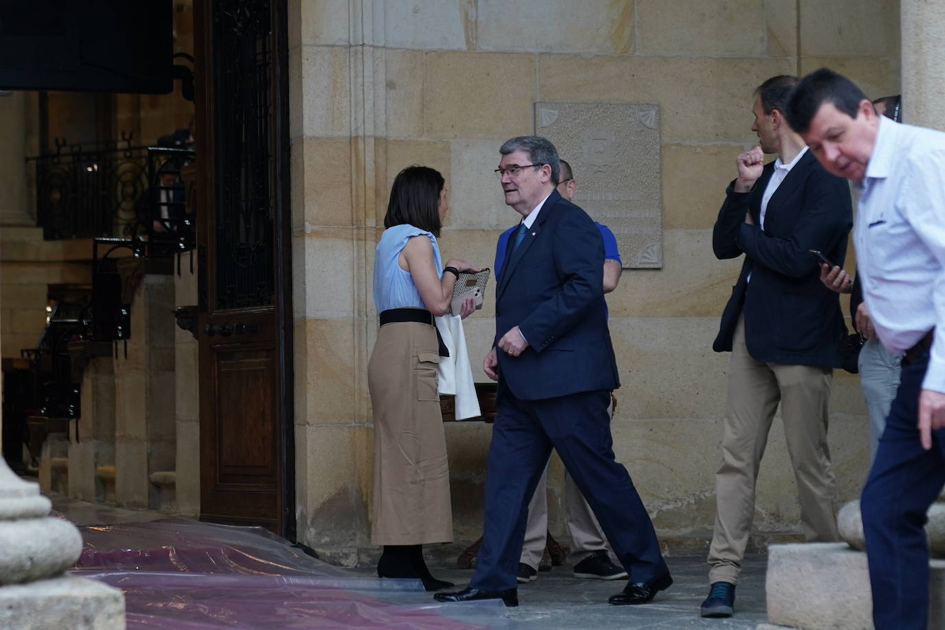 Acto de jura y toma de posesión de Imanol Pradales como lehendakari