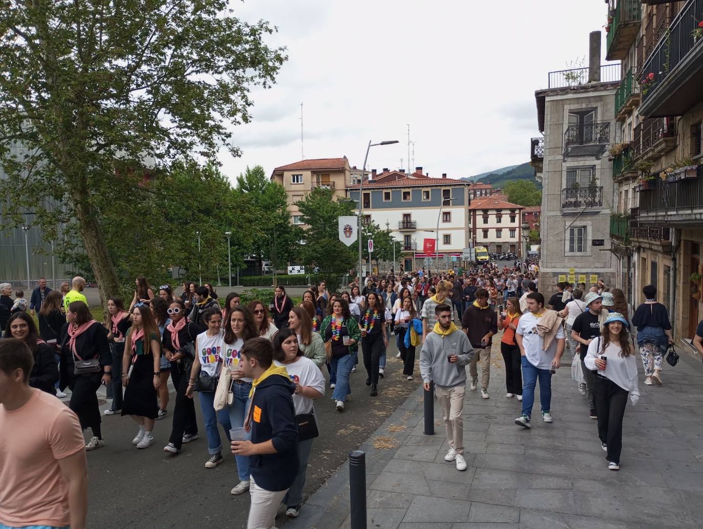 Día de fiestas en Irun