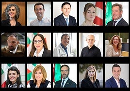 Los nuevos consejeros del Gobierno Vasco