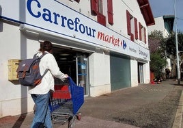 Los ladrones se dedicaban a saquear supermercados por todo el Suroeste francés, incluido Iparralde.