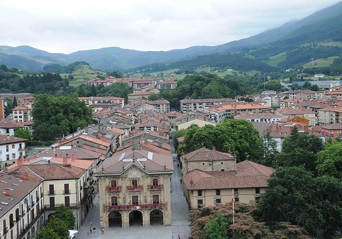 Imagen de Oñati, municipio en el que se ofrece una atractiva oferta de trabajo como enfermero.