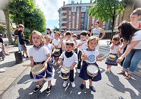 Tamborrada infantil y picoteo para celebrar San Juan
