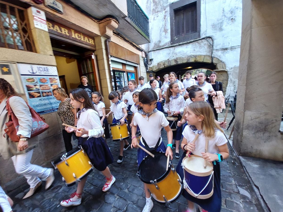 Tamborrada infantil y picoteo para celebrar San Juan