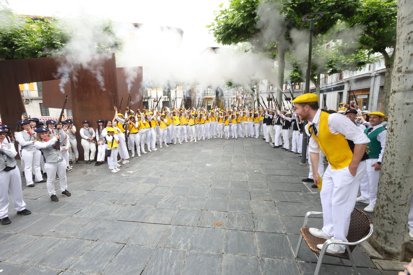 San Juan llega bajo el sol