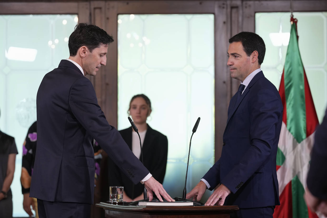 El nuevo consejero de Hacienda y Finanzas, Noël d´Anjou.