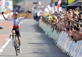 Ion Izagirre ganó una etapa en la última edición del Tour.