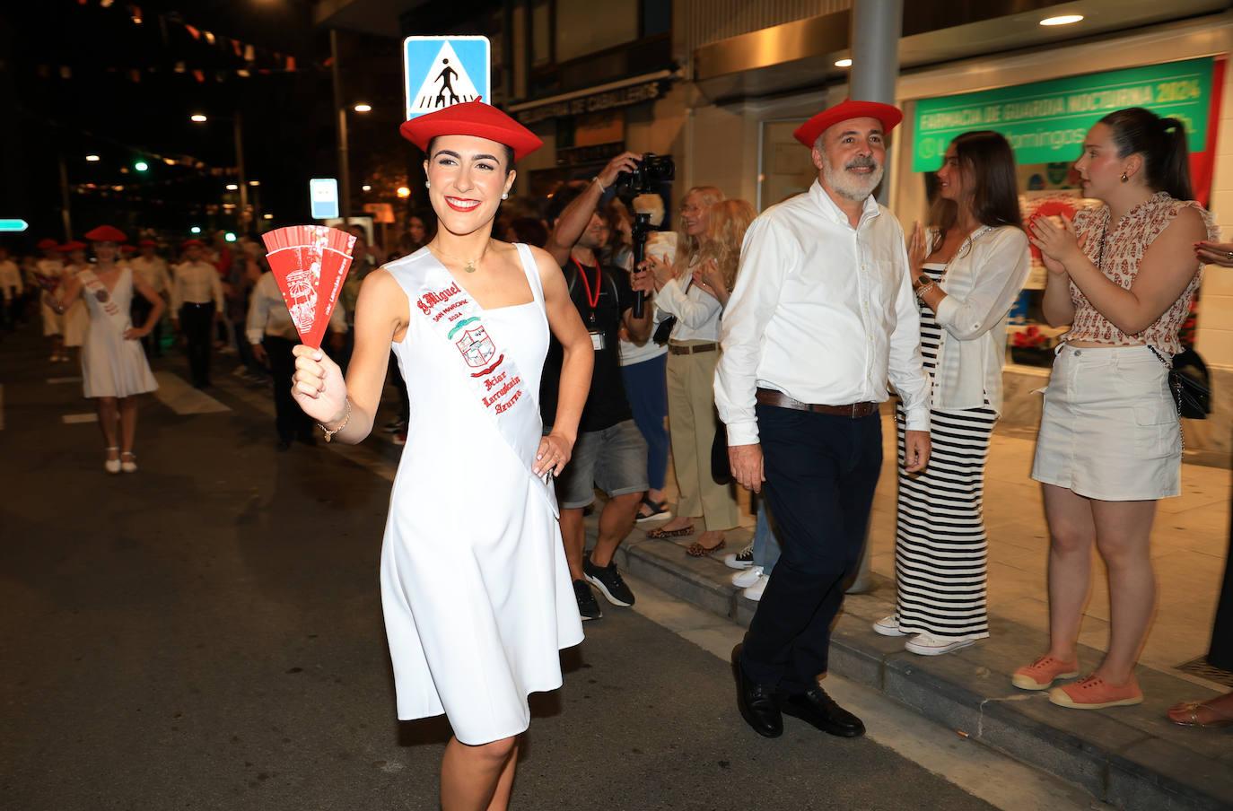 Las cantineras del Alarde tradicional se presentarán en la plaza Ensanche