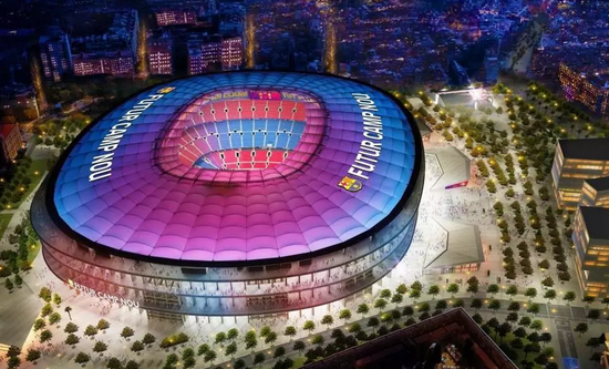 Infografía de cómo quedará el futuro Camp Nou tras la reforma a la que se enfrenta.