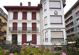 Vista general de la villa Sagrado Corazón, que ha quedado protegida tras la modificación del catálogo municipal del patrimonio.