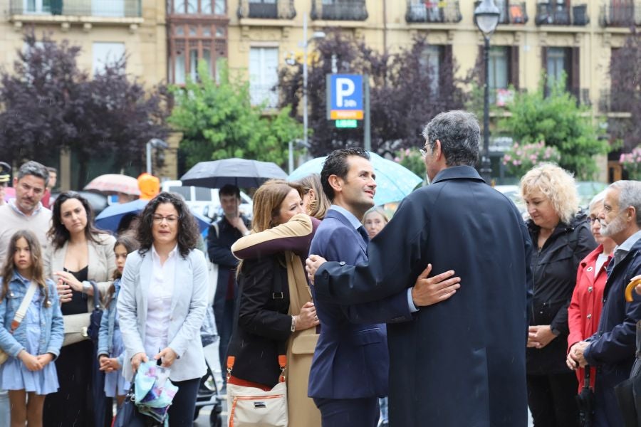 Donostia rinde tributo a la memoria de Manuel Orcera