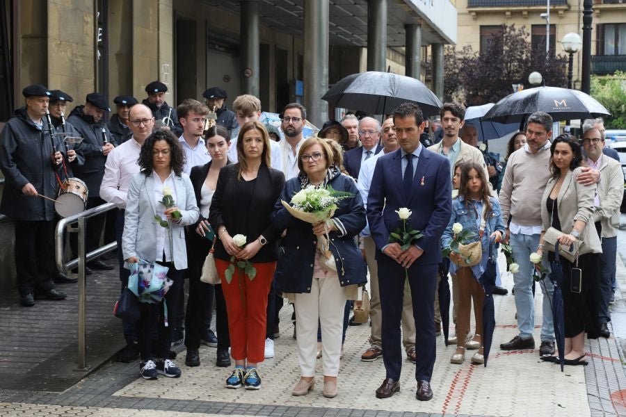 Donostia rinde tributo a la memoria de Manuel Orcera