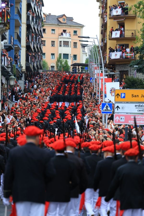 Fotos: Las imágenes del Alarde Tradicional de Irun