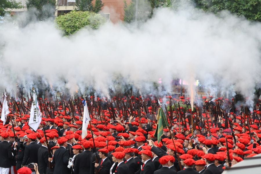Fotos: Las imágenes del Alarde Tradicional de Irun