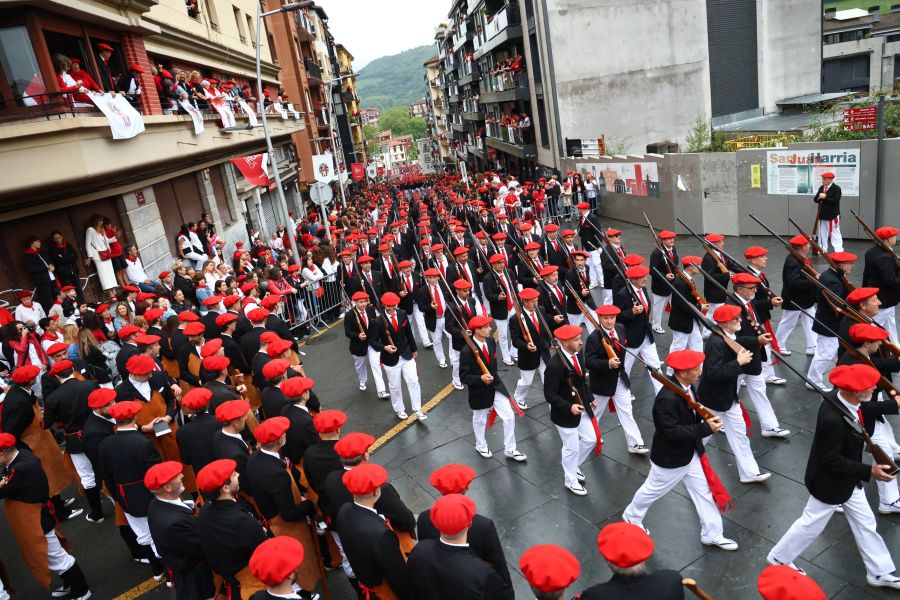 Fotos: Las imágenes del Alarde Tradicional de Irun