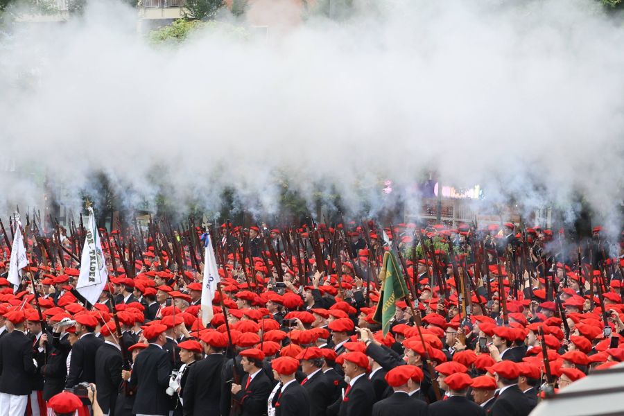 Fotos: Las imágenes del Alarde Tradicional de Irun
