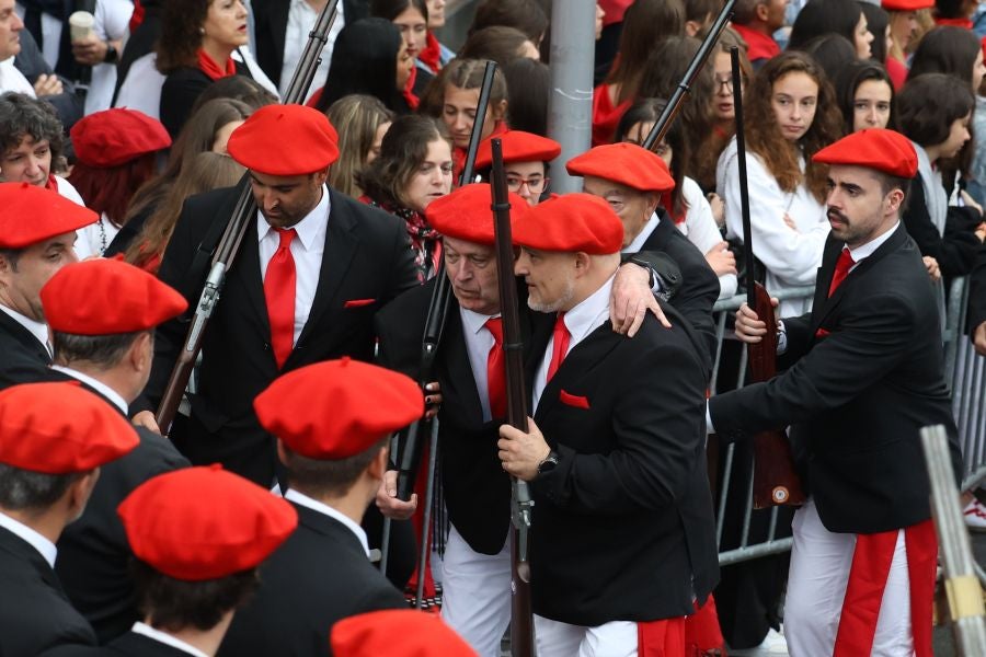 Fotos: Las imágenes del Alarde Tradicional de Irun
