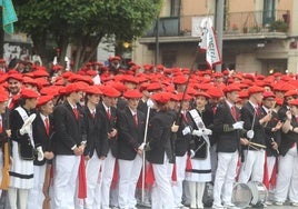 Fotos: Las imágenes del Alarde Público de San Marcial