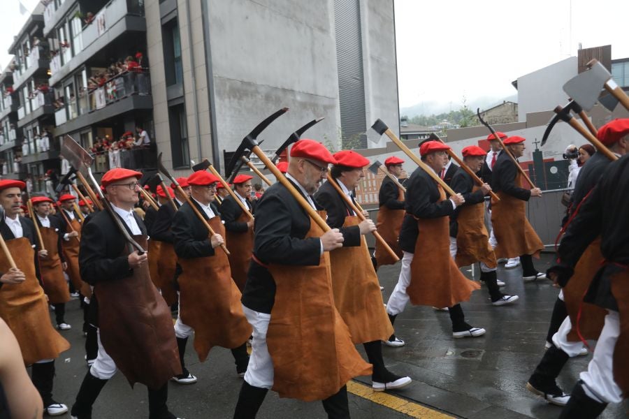 Fotos: Las imágenes del Alarde Tradicional de Irun
